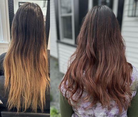 Balayage & Tone