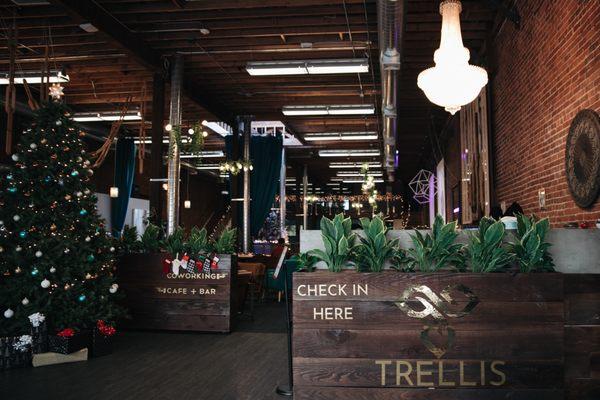 It's cozy at Trellis!