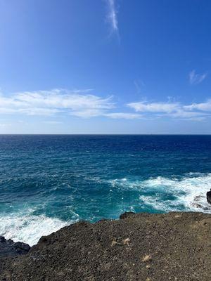 Halona blow hole