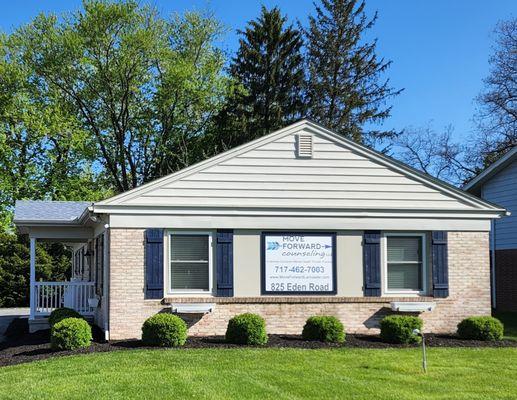 The Lancaster office has a parking lot and four therapy rooms for our team of licensed professional counselors to meet with clients.