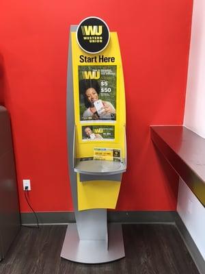 Western Union services available