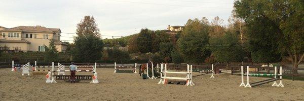 Outdoor arena