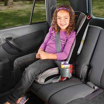 Booster seats for children over 40lbs.