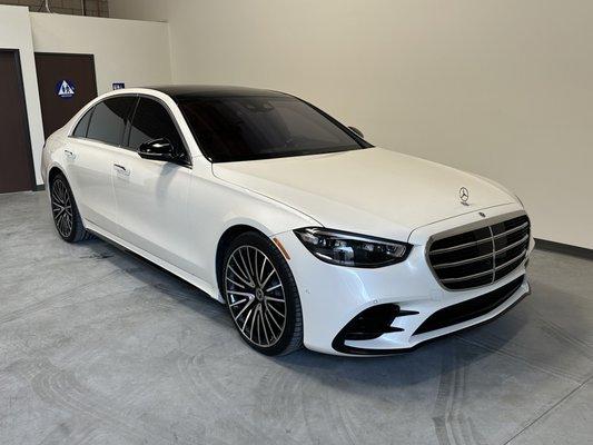 2022 Mercedes Benz S580 4 Matic 

Full Clear PPF + Ceramic Coating