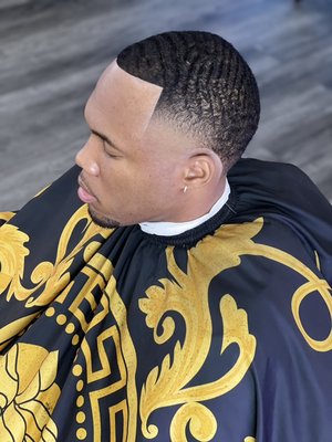 High taper w/wave length