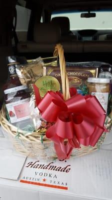 gift baskets ready to go!!