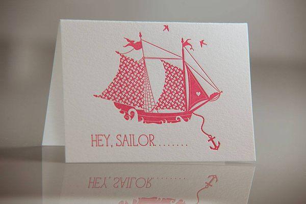 Our line of Foxy & Winston letterpress everyday greeting cards.