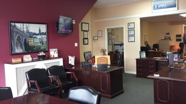 Our office is open 9-6 Monday through Friday and we are always happy to meet clients here for a more personal experience.