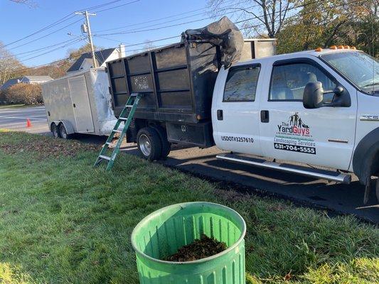 Fall clean ups