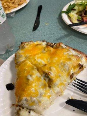 Bacon Cheeseburger Stuffed Pizza