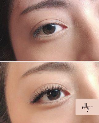 Short natural lashes