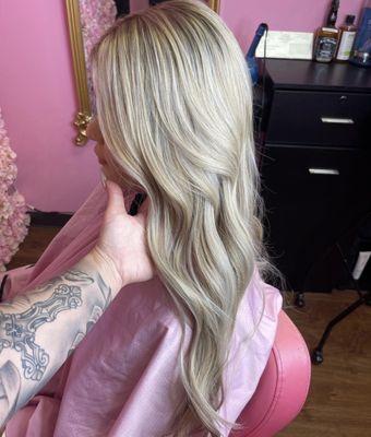 Ash blonde done by Celeste