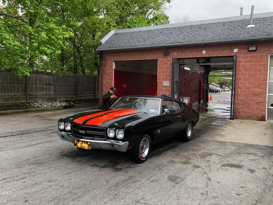 Hand Wash & Towel dry are perfect for classics cars! No scratches ever!