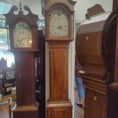 Tall clock from Hagerstown Maryland john wolz