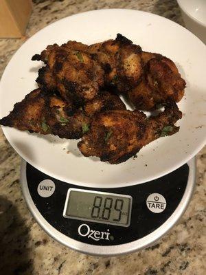 Flame roasted lemon chicken wings (atomic)