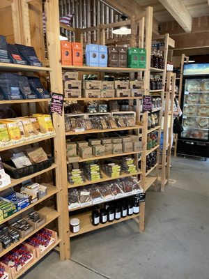 Dry goods section