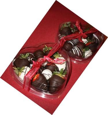 Mmmmm chocolate covered strawberries!