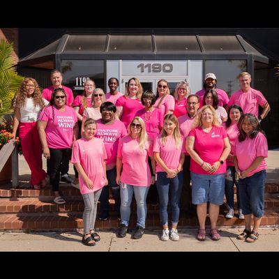 Pink goes with everything, and our NFM Family is rocking it in support of Breast Cancer Awareness Month!