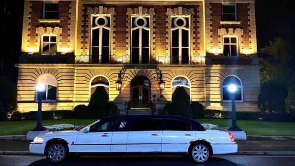 White Royal Limousine