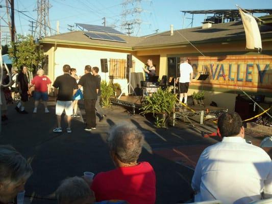 Square dancing ay the MCC fund raiser"