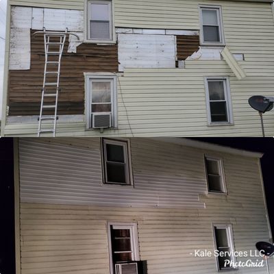 Vinyl siding repair