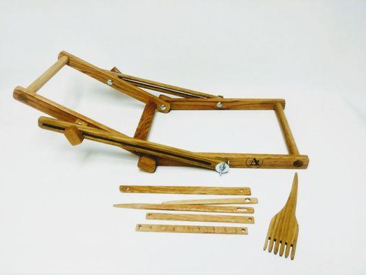 Folding Navajo Style weaving loom kit.