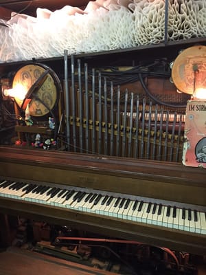 Piano restored by the owners