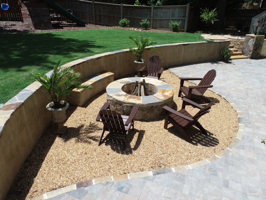 outdoor firepit