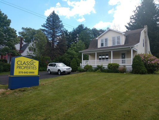 Welcome to our new office right on the Daleville Highway in Covington, Twp. Just down the street from North Pocono High School.