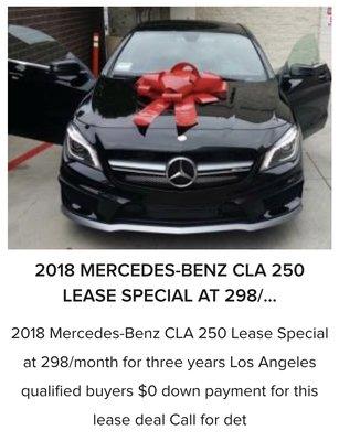 April Lease Special