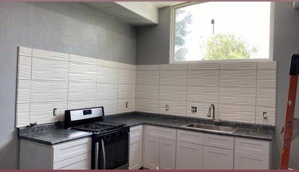 Backsplash tile