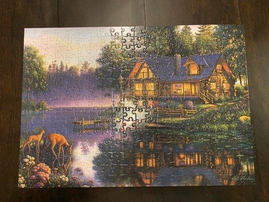 I love building Kim norlien puzzles. The detail makes it so much fun to put together!