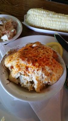 Crab Imperial made with Maryland jumbo lump crab. It simply didn't get any better!