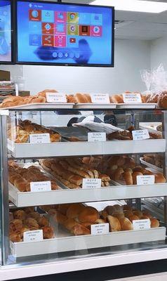 Bakery display case.