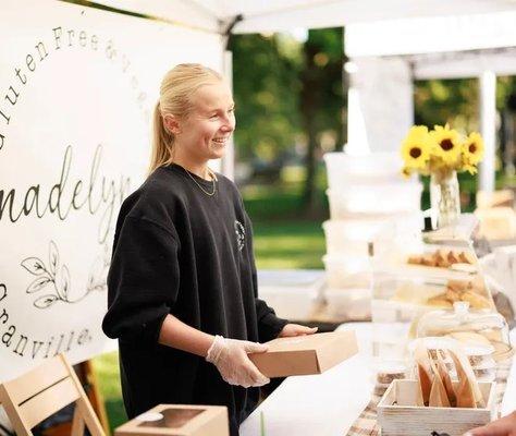 Farmers markets.