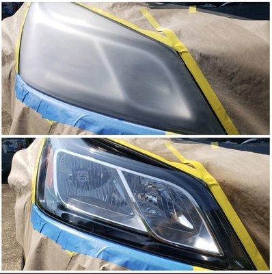 Headlight restoration