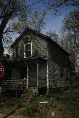 Before - Historic 2br house: Gilmore ave Roanoke