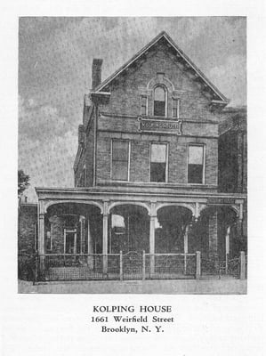 The original "Kolping Haus" in Ridgewood ("Brooklyn") (1925-1973)