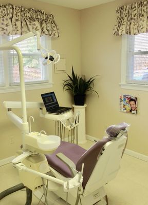 One of our beautiful treatment rooms.