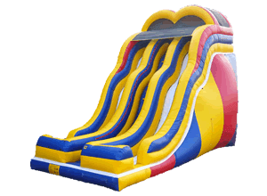 24' Dual Lane Wave Wet Slide  https://www.eventrentalsystems.com/sites/bbwashington/water%20slides/