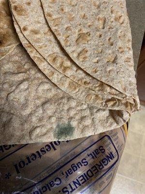 Molded Lavash bread