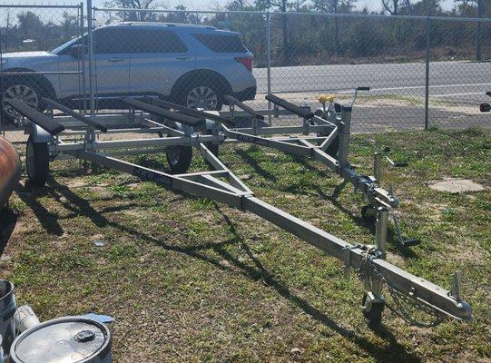 Double Kayak Trailer,single waverunner/canoe/Kayak Trailer