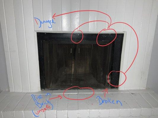 Disgusting Fireplace