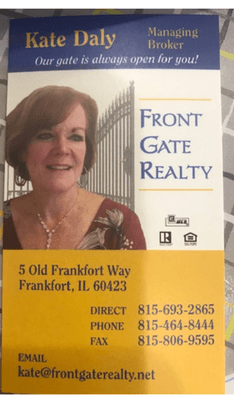 Managing Broker
 www.frontgaterealty.net