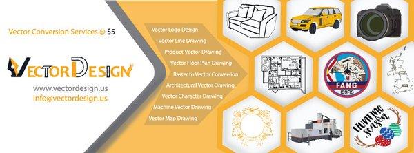 Professional Vector Drawing & Conversion Service Provider