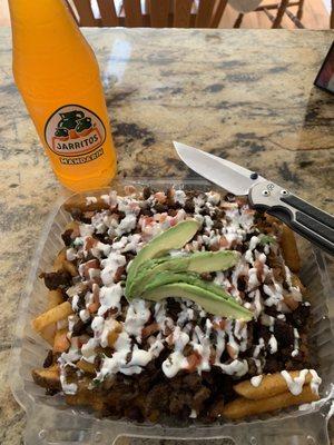 Carne asada fries