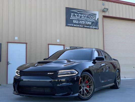 Hellcat Windows Tinted And Polished