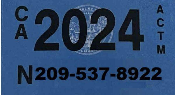 Look!  Your new DMV 2024 tags await you.  Stop by our office and see how quick you can be in and out.