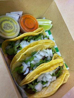 Mouthwatering fajita tacos!