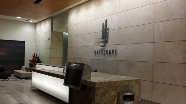 Front desk lobby